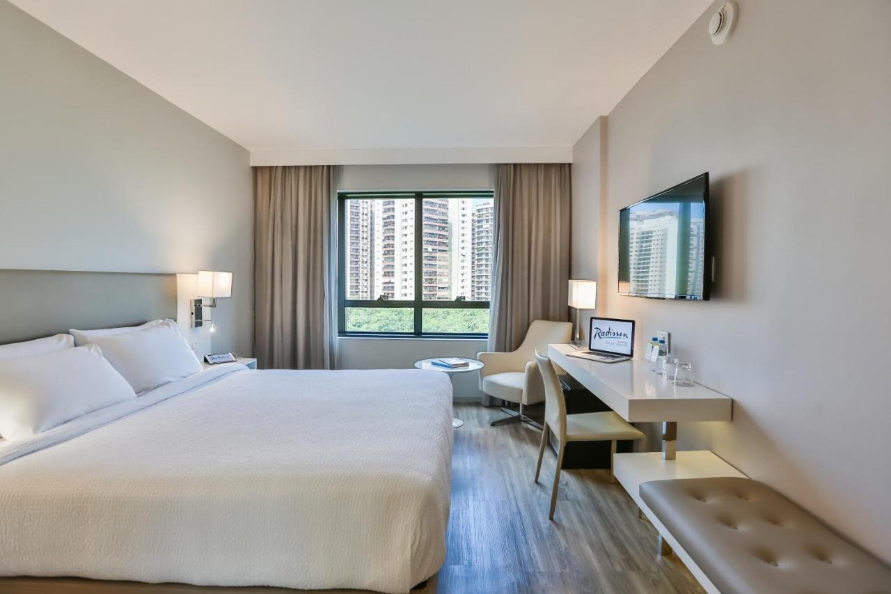 Radisson Rio De Janeiro Barra Otel Dış mekan fotoğraf A room at the hotel